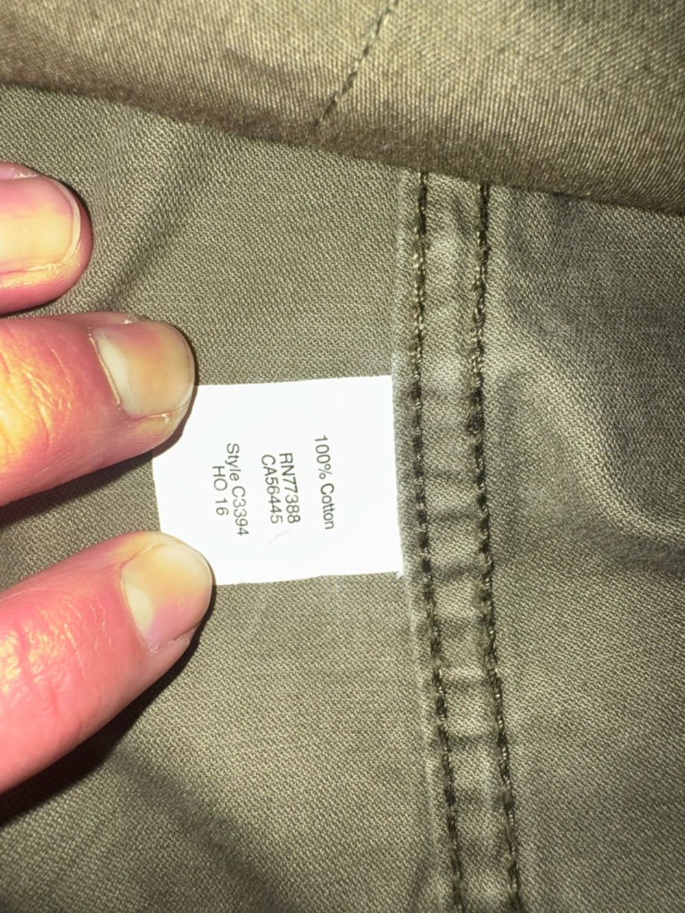 Madewell Olive Green Utility Jacket | Good Condition | Size XS Great - Picture 5 of 5